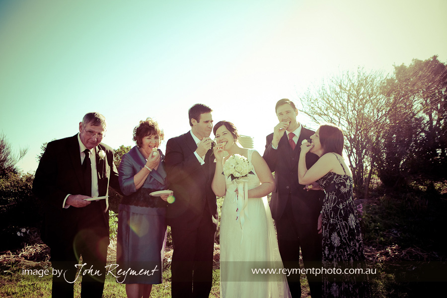 Kate and John's wedding by wedding photographer Brisbane, John Reyment