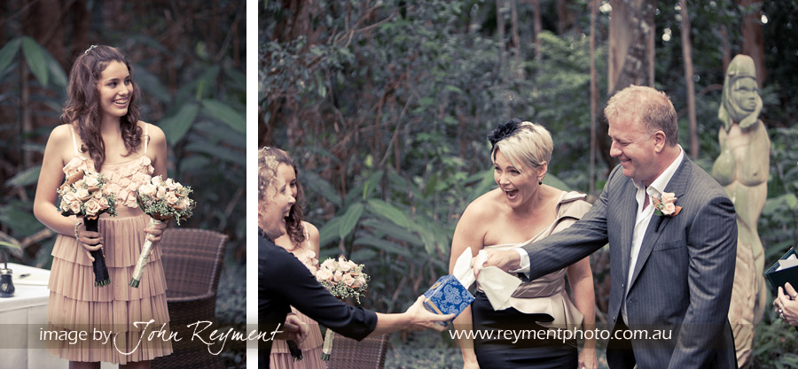 Intimate wedding in the rainforest, Songbirds Rainforest Retreat
