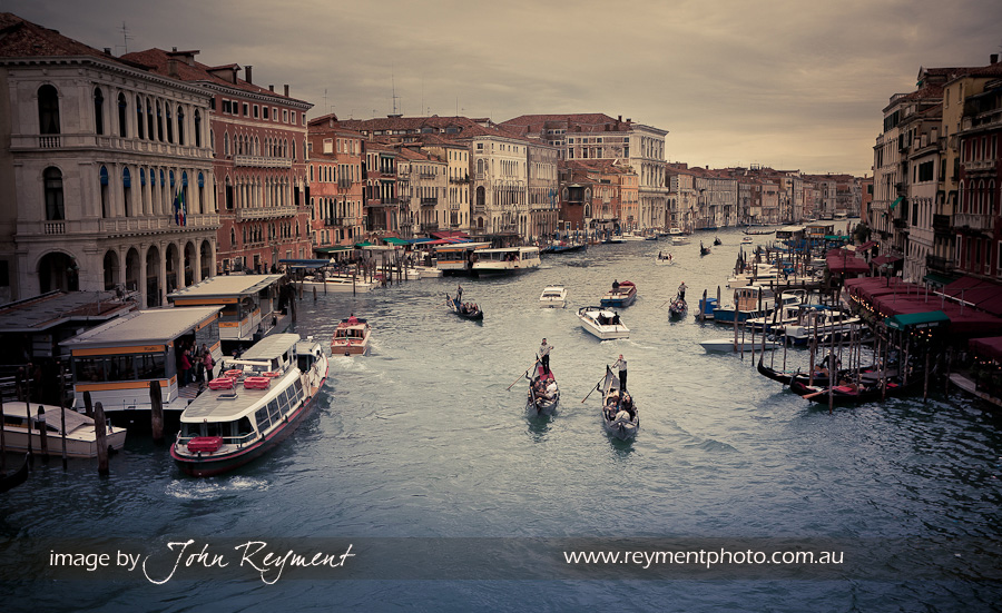 Grand Canal Venice, by Travel Photographer John Reyment