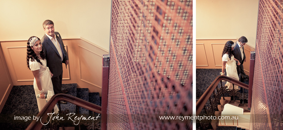 Old lift, Conrad Hotel Brisbane, Brisbane wedding photographer Reyment Photographics