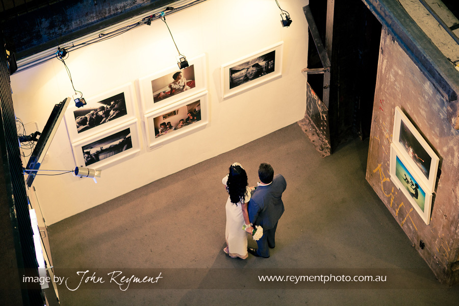 Bride & groom at Brisbane Powerhouse, Brisbane wedding photographer Reyment Photographics