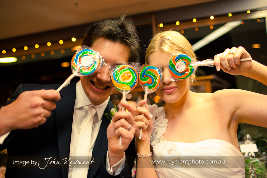 Lolly Buffet, Wedding reception, Royal Queensland Yacht Squadron, Manly, Brisbane wedding photography, Reyment Photographics