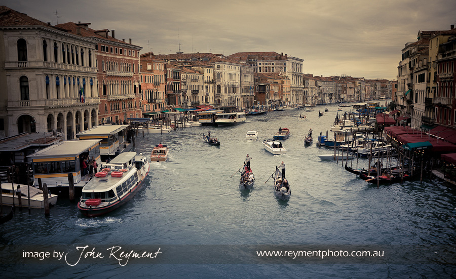 Grand Canal, Venice, Italy, Brisbane photographer, digital photography workshop, John Reyment
