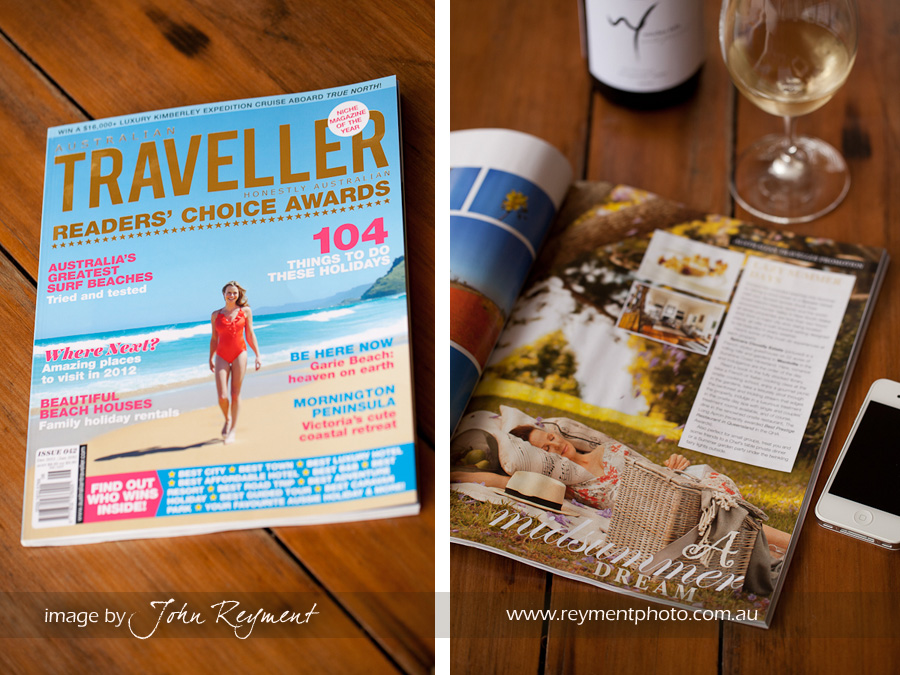 Spicers Clovelly Estate Australian Traveller Promotion, Reyment Photographics