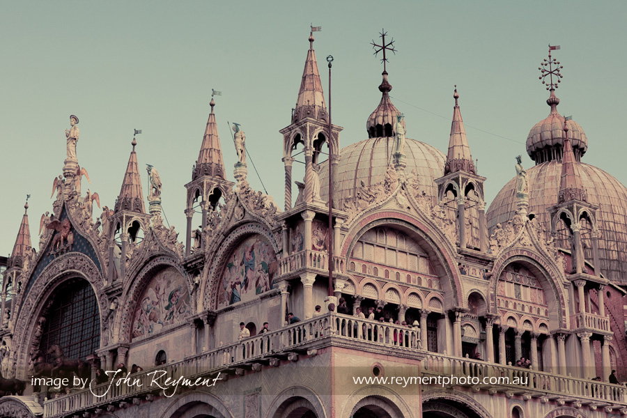 St Mark's Basilica, Venice Italy, travel photography by Reyment Photographics, John Reyment
