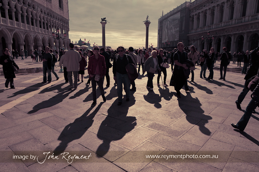 St Mark's Square, Venice Italy, travel photography by Reyment Photographics, John Reyment
