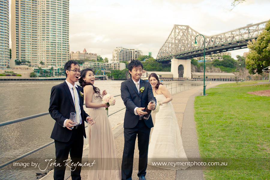Captain Burke Park, Kangaroo Point, Brisbane wedding photographer, Reyment Photographics