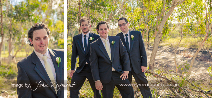Groomsmen at Sirromet, Brisbane wedding photographer, Reyment Photographics
