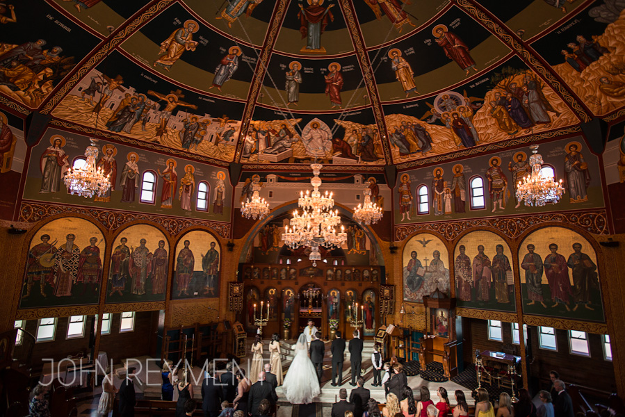Greek Orthodox Church of St George, South Brisbane wedding ceremony