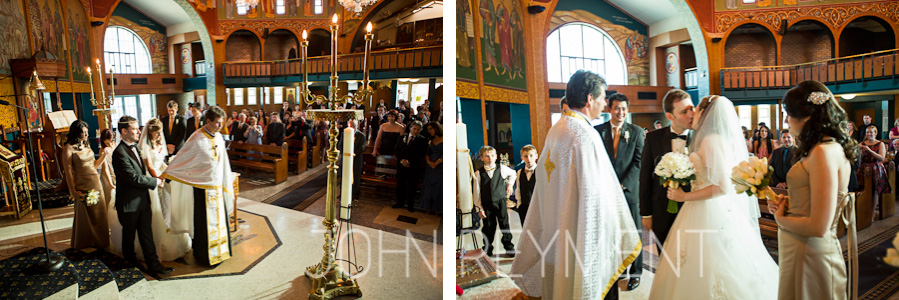 Greek Orthodox Church of St George, South Brisbane wedding ceremony
