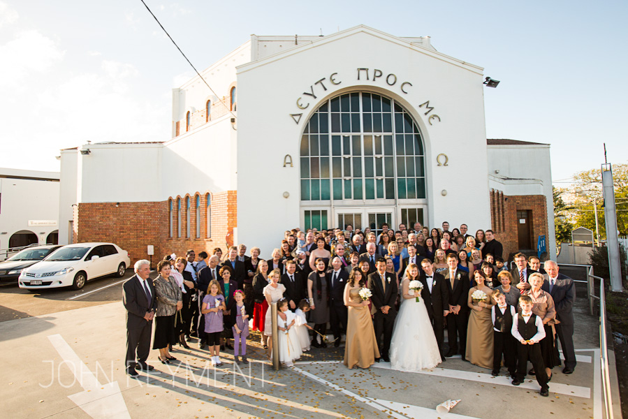 Greek Orthodox Church of St George, South Brisbane wedding
