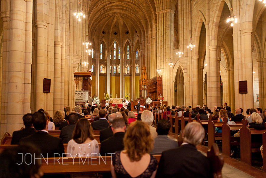 St John's Cathedral wedding