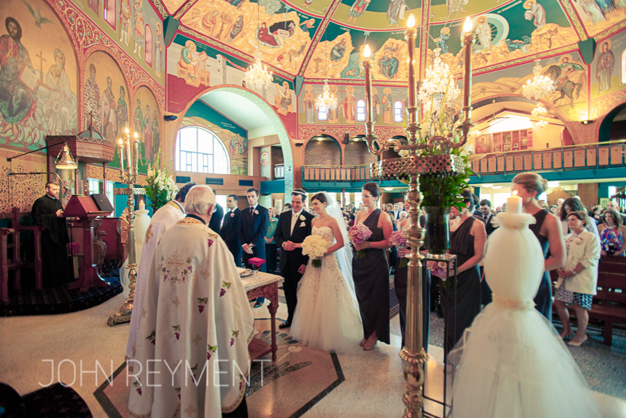 St George Greek Orthodox Church South Brisbane wedding by photographer John Reyment