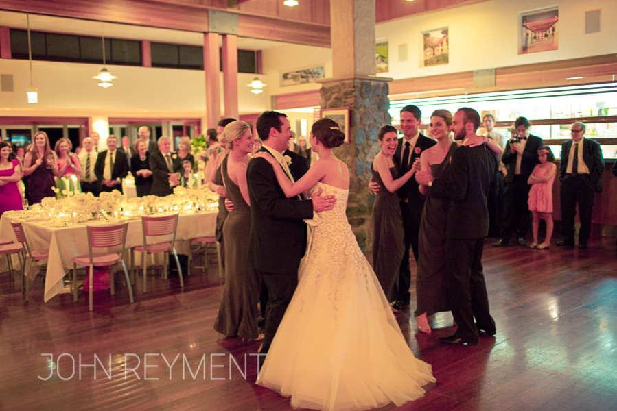 Dancing at a Sirromet Winery wedding by John Reyment