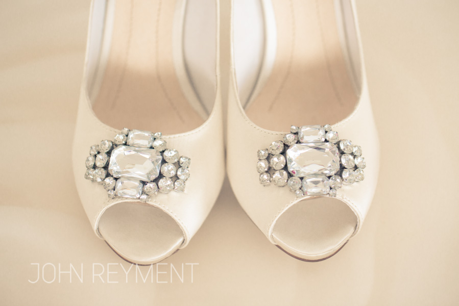 wedding shoes, Brisbane wedding photographer John Reyment