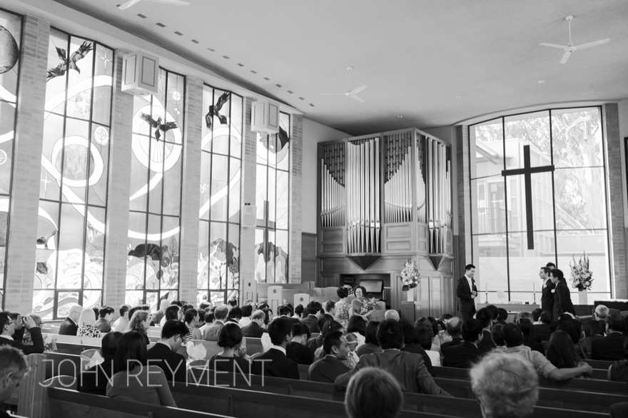 wedding at Pembroke School Chapel, Adelaide by wedding photographer John Reyment
